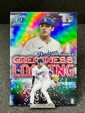 2025 Bowman  ROKI SASAKI  Greatness Loading  RC  #GL-23