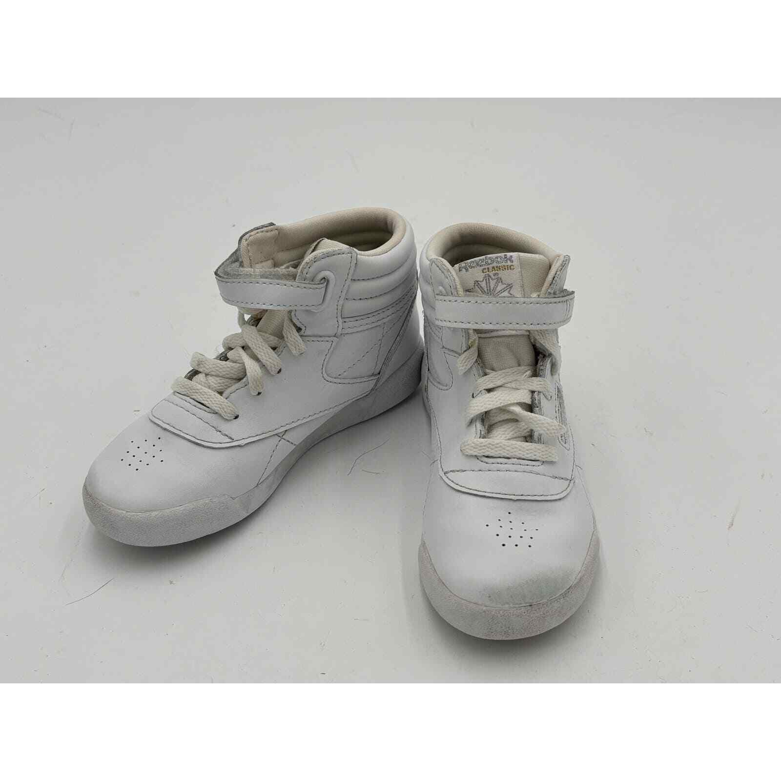 Reebok Classic White High Top Leather Women's Basketb… Gem