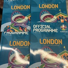 EURO 2020 Official Programme England Scotland - London Group