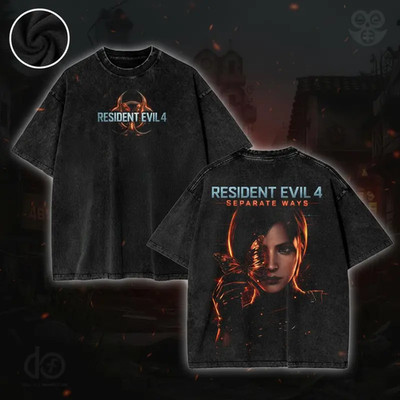 Resident Evil 4 Separate Ways Ada Wong Vintage Wash Graphic Tee