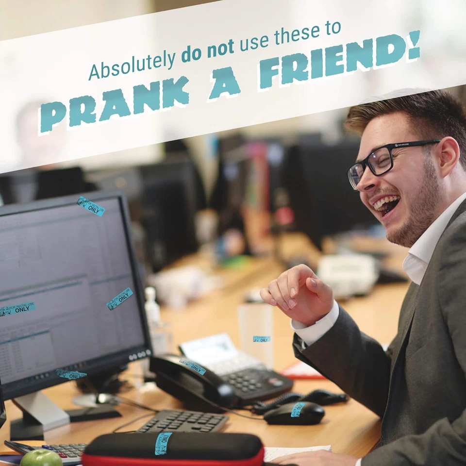 Pegatinas rectales solo uso - Divertidos regalos mordaza para adultos - Bromas para adultos (200/R Foto 3 de 4