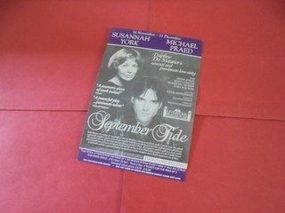Susannah York Michael Praed Hermione Norris 1993 UK Liverpool Theatre Flyer