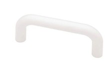 (5 Pack) 3 inch Wire Pull White Enamel