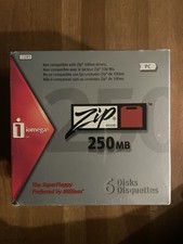 iOmega New Sealed 6 Pack Zip Disks 250MB PC NOS Zipdisk