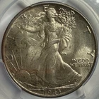 1943 Walking Liberty Half Dollar PCGS MS63 Exact Coin Imaged