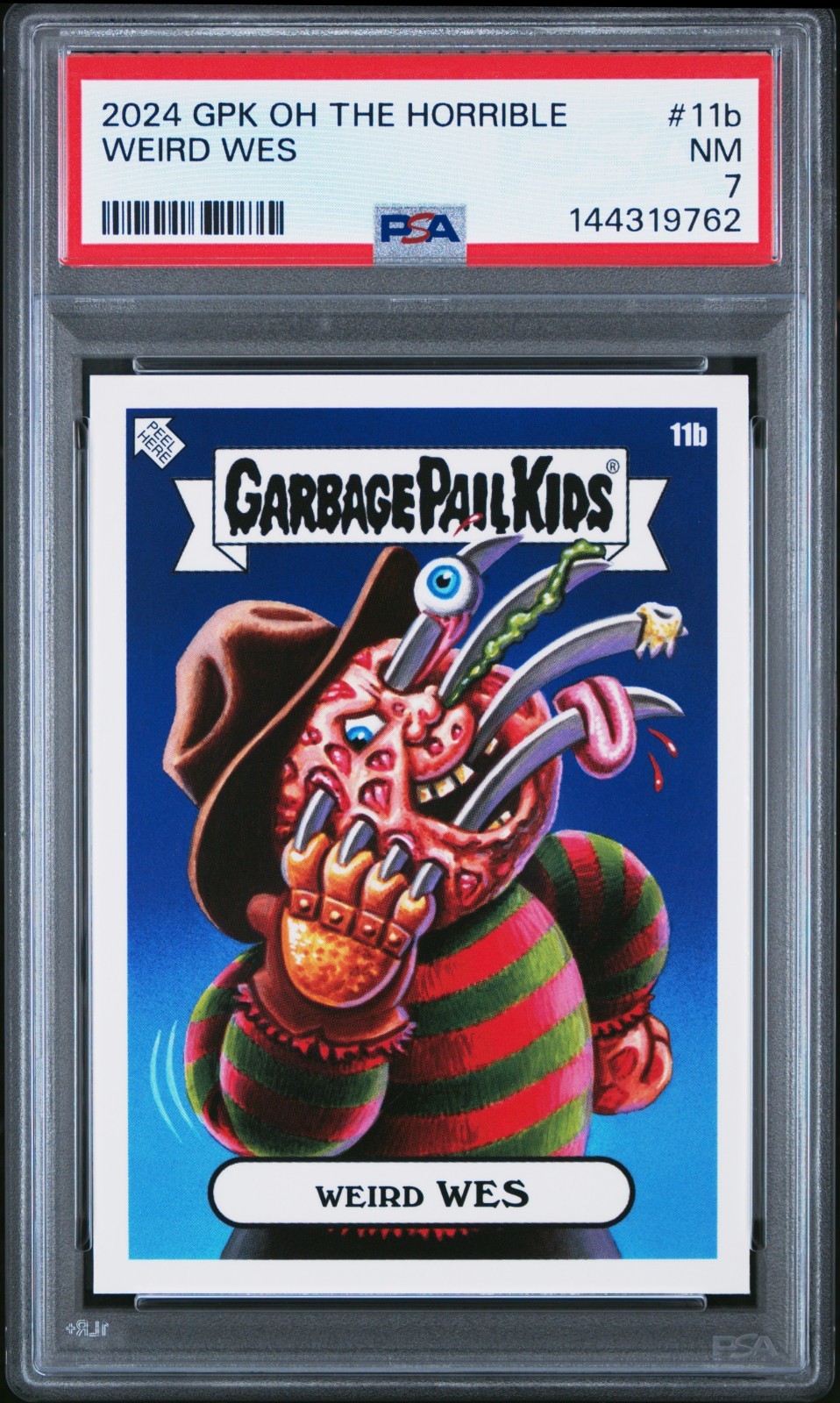 Oh Horror-Ible Weird Wes Freddy PSA 7