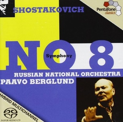 Symphony No. 8 (Berglund, Russian No) (CD) Album