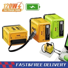 2 In 1 GaN Charger Scalable 120W Max Fast Charger Module With Type C & USB Ports