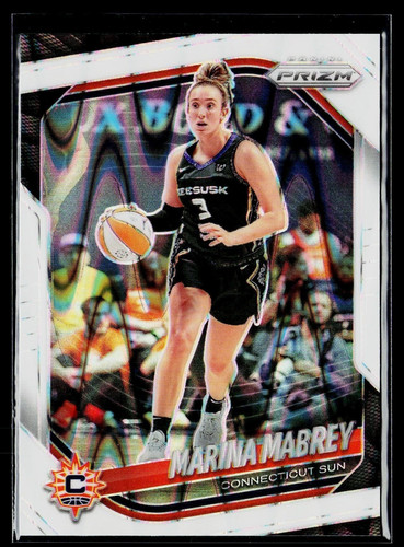 2025 Panini Prizm WNBA Marina Mabrey White Seismic 18