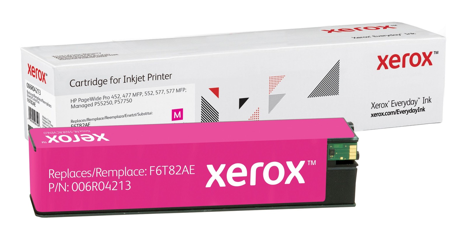 Cartouche magenta F6T82AE Xerox compatible HP 973X grande capacité à encre fluide