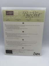POCKET Framelits Dies Stampin Up Big Shot Sizzix Complete Set 8 Dies