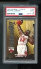 1997-98 Skybox Z-Force #190 Michael Jordan PSA 9 Graded Card NBA ZForce Zupermen