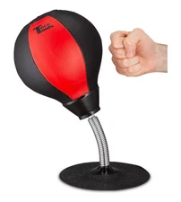 Tech Tools Desktop Punching Bag - Suctions to Your Desk, Cool Gadgets for Office
