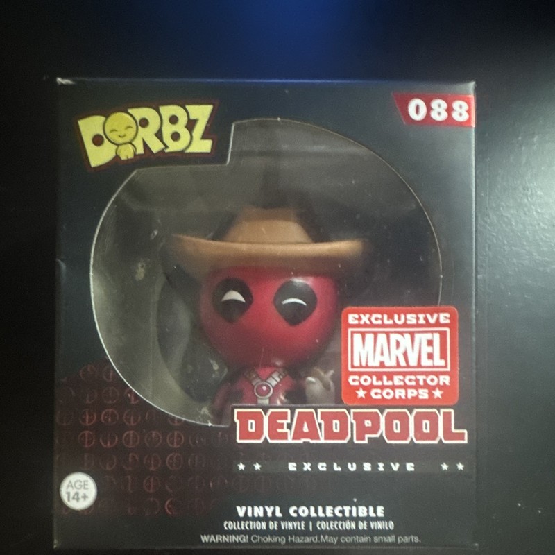 Vinyl Sugar Dorbz Marvel Deadpool (Cowboy) Vinyl Figure #088 MCC Exclusive