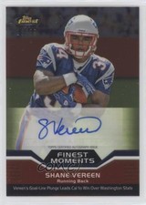 2011 Topps Finest Finest Moments Auto 18/25 Shane Vereen #FMA-SV Auto 7ti