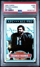 146367421 Franco Harris 1980 Topps #400 PSA 7