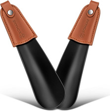 Metal Shoe Horn,Small Travel Shoehorn for Men Women Kids,6.7'' Portable Shoe Spo