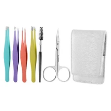 Colored Eyebrow Clip Travel Small Manicure Tool Set Grooming Tools Kit