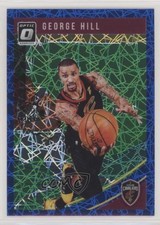 2018-19 Panini Donruss Optic Blue Velocity Prizm George Hill #108 q3y