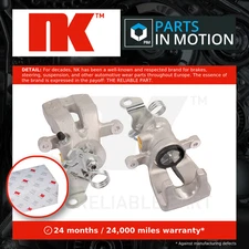 Brake Caliper fits OPEL CORSA E 1.4 Rear Right 2014 on NK 542417 95517075 New