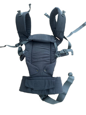 Beco Gemini Baby Carrier - 0m+, 7-35 lbs., XS-XXL - Adjustable Seat, Grey