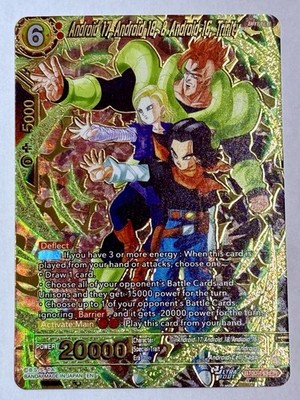 Dragon Ball- Three Glorious Fighters Android 17, Android 18 & 16- CR BT30-143