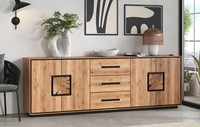 Sideboard Anrichte 226X77Cm Massivholz Eiche Wildeiche GeöLt NEU Ovp!!!