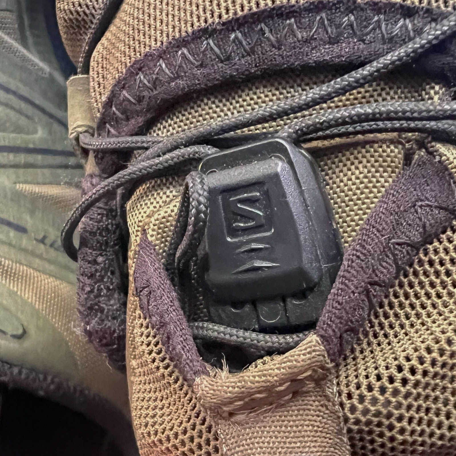 Scarpe da trekking Salomon Speed Cross GTX 5 verdi da uomo taglia US 8 5 SENZA INSERTI