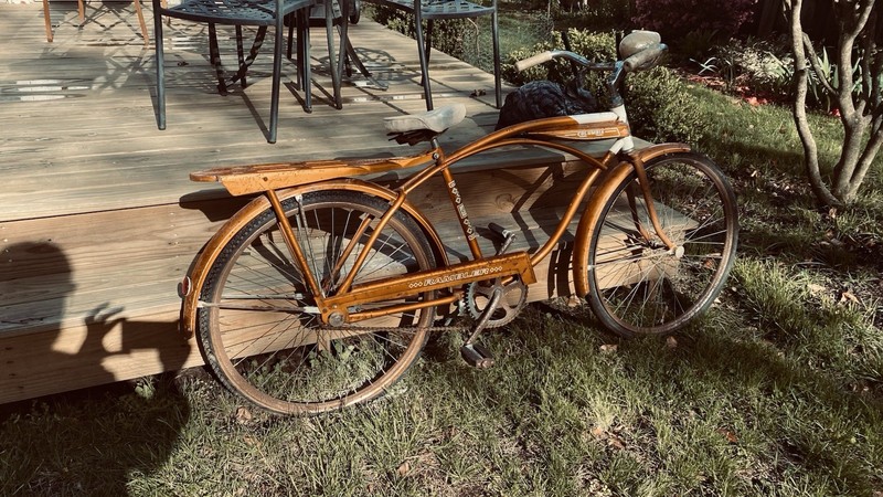 VINTAGE Bicycle COLUMBIA  RAMBLER 1960S  ORANGE PickUp NJ