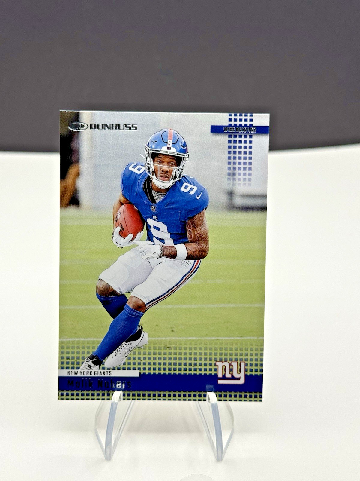 2024 Panini Donruss - Retro 2004 Malik Nabers #24 (RC) Rookie NY Giants