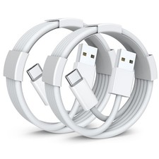 Car Carplay Cable for iPhone 17 Air/16 Pro Max/Plus, 3.3FT 2Pack USB A to USB C