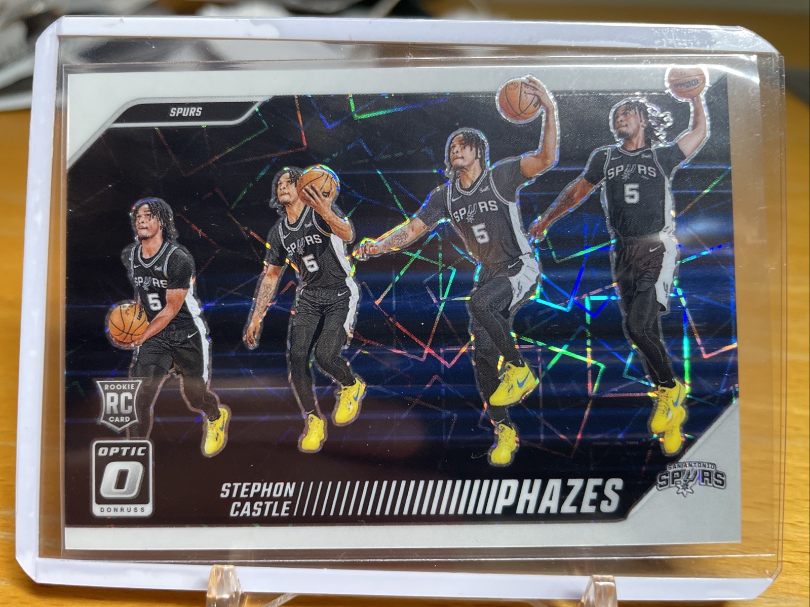 Stephon Castle 2024-25 Donruss Optic CASE HIT SSP Phazes! ROY INVEST📈