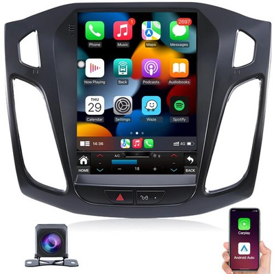 Ford Focus Car Stereo Radio 2012-2018 with Carplay/Android Auto, 10.4 Inch IP...