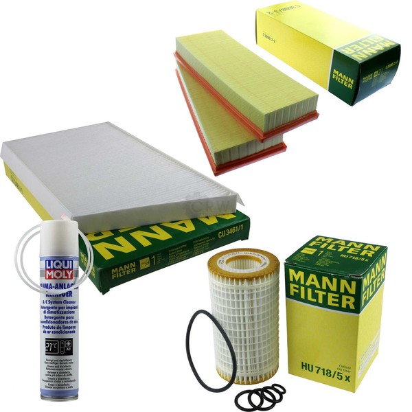 Mann Inspektionspaket Filterset FüR Mercedes W203 C 240 C209 320 280 A209 CLK-image