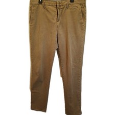 Prada Mens Tight Fit Khaki Chino Pants Italy Designer Trousers Size 54 US 38x33