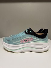 Hoka Bondi 9 1162012 BTF Blue Spark Mint Running Sneakers Women  s US 8.5 B