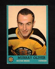 1962-63 MURRAY OLIVER #12 VG Topps ** Leafs/Bruins Star Vintage NHL Hockey Card