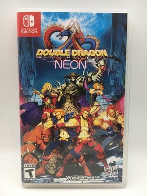 Nintendo Switch 2020 - Double Dragon Neon (Limited Run #108) w/ Manual (Works)