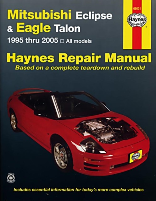 Mitsubishi Eclipse: 95-05 by Haynes Publishing PAPERBACK 9781563927072