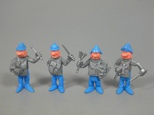 STECKIS: Ritter Kunibert stehend EU 1986 - Komplettsatz hellblau/silber