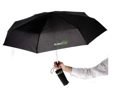 Genius Pack Micro Travel Umbrella Ultra Compact NEW Black