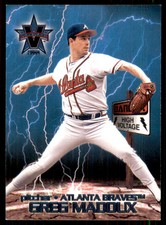 2000 Pacific Vanguard High Voltage #6 Greg Maddux Atlanta Braves