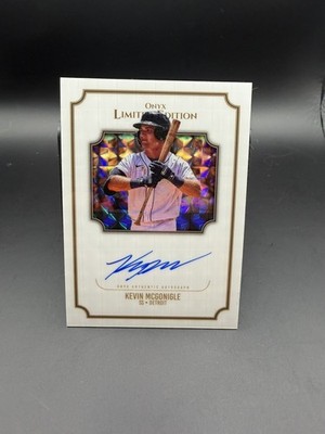 2026 Onyx Limited Edition Kevin McGonigle Auto /100 Detroit Tigers #LEB-KEMC
