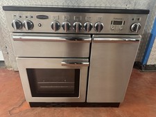 Rangemaster Professional Plus 90cm Induction Range Cooker In St Steel/Chrome