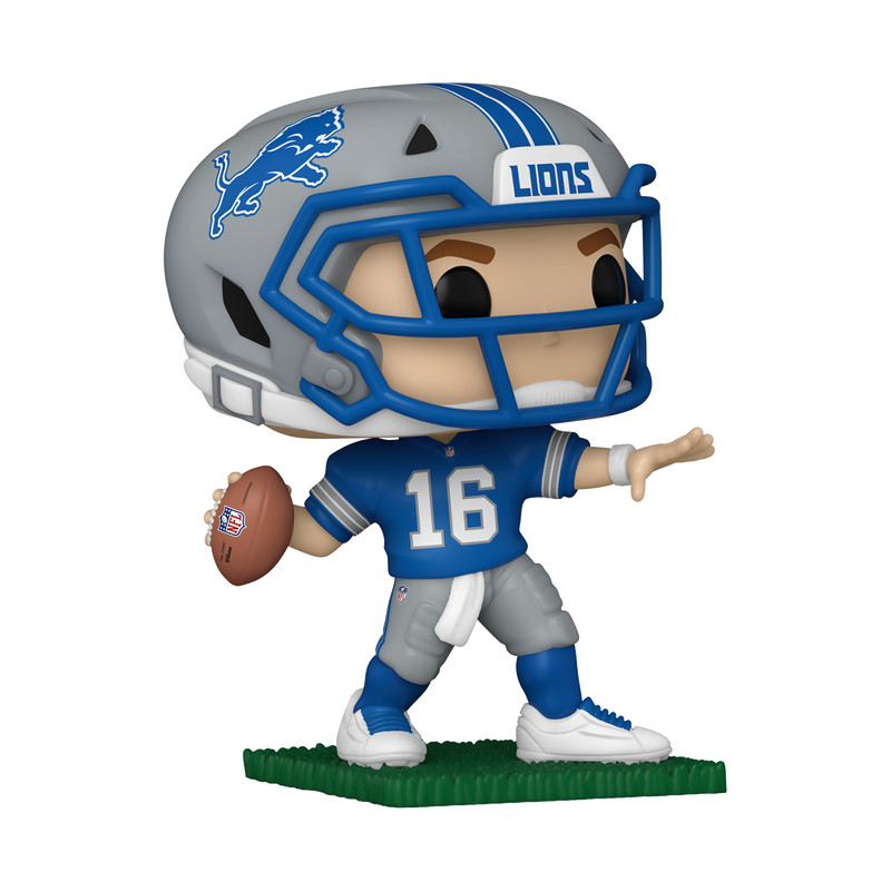 Funko POP! Jared Goff Detroit Lions NFL Exclusive Figure 327 + Protector