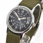 Vintage 1968 Timex Sprite Military Field Watch 24 Hour Dial Vietnam War Era Runs