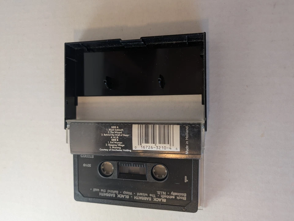 Black Sabbath Vol. 4 Cassette 1972 Warner Bros Made in Holland - Image 2 of 3