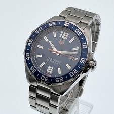 TAG HEUER Formula 1 Date WAZ1010 Quartz Blue Dial 2