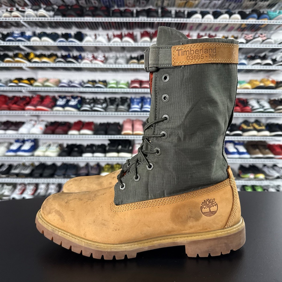 【美品】Timberland PREMIUM BOOT Kinetics Timberland Premium Gaiter Boots Special Release 03885-NH