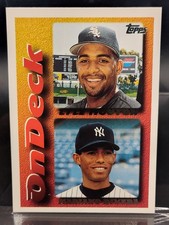 🔥🔥Mariano Rivera 1995 Topps ON Deck 1st Topps Card #130T HOF w Lyle Mouton🔥🔥